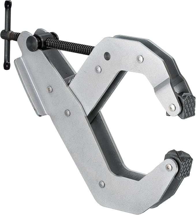 Cantilever No-Twist Deep Throat T-Handle Multi-Purpose Lever Clamp, CTC-4.5"