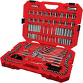 CRAFTSMAN Socket Set, 159 Piece Socket Wrench Set Mechanics Tools 1/4-in., 3/8-in., and 1/2-in(, 6 Point and 12 Point, 90-Tooth (CMMT12125)