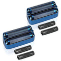 Replacement Foil and Cutter Blades - Compatible with BaBylissPRO FXONE Shavers, Double Foil & Cutter Set for Smooth Shaving (Blue-2pcs)