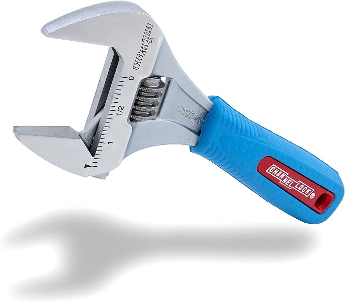 Channellock Wideazz Metric and SAE Adjustable Wrench 6 in. L 1 pc