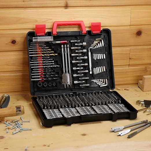 KingTool Drilling and Driving Accessory Kit (KingTool 318-Pieces Screwdriver and Drill Bit Set)