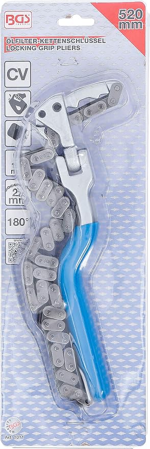 BGS 1011 | Oil Filter Chain Wrench | Ø 60-160 mm