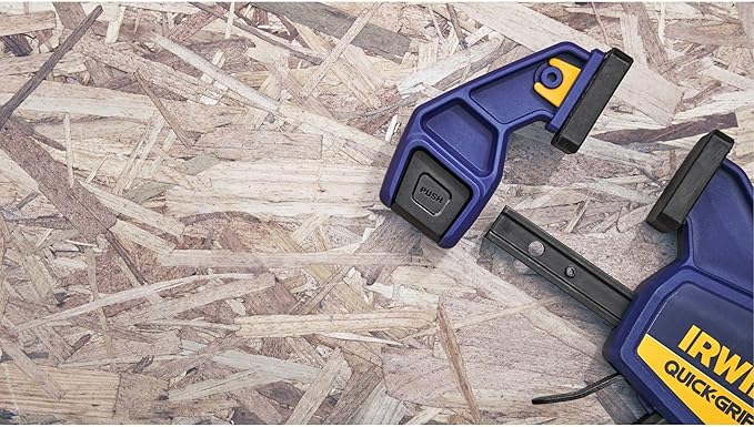 IRWINQUICK-GRIPOne-Handed Bar Clamp, Medium-Duty, 12", 1964718