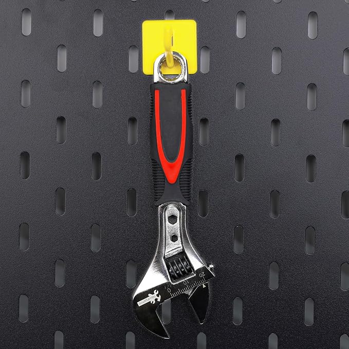 Navegando 8 Inch Adjustable Wrench, High Carbon Steel, Non-Slip Grip | Drop Forged High Carbon Steel 8 Inch Adjustable Wrench, 6-24mm Jaw Opening, Non-Slip Grip for Home DIY & Daily Repair