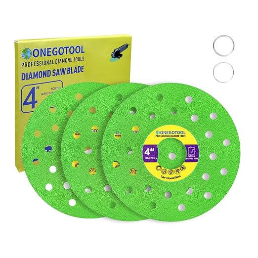 4 inch Tile Cutter Diamond Saw Blade for Angle Grinder Porcelain Ceramic Glass Marble Cutting Tools Grinding disc (3pcs)