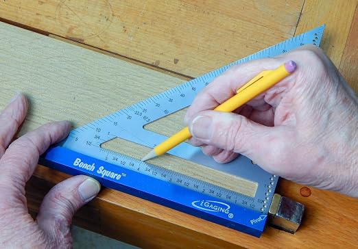 iGaging Bench Square (Stainless Steel, Set), Tri Square Set, #36-BS-47
