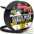 XFasten Wire Harness Tape, 1.3-Inch x 50-Foot, High Temp Wiring Loom Harness, Self-Adhesive Felt Cloth Electrical Tape for Automotive Engines, Noise Dampening, and Cable Protection