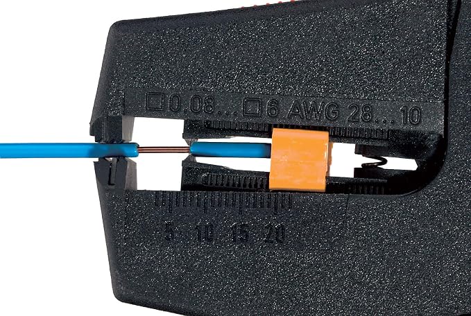 STRIPAX PRO 6 Automatic Wire Stripper Tool, Premium Wire Cutter 28-10 AWG, THHN/THHW Insulation, Professional Grade