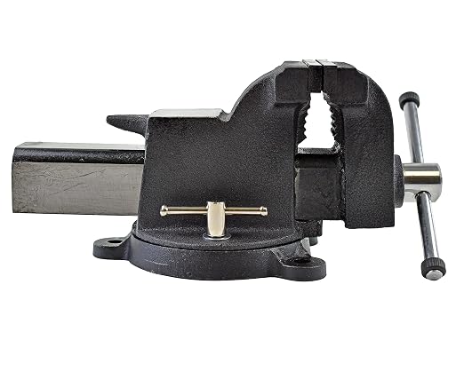 Yost Vises 906-AS 6" Heavy Duty Steel Bench Vise, Black