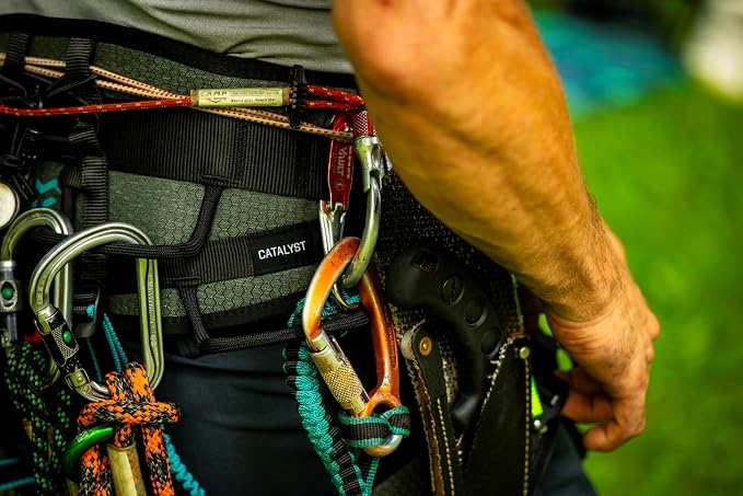 Notch Catalyst Harness-Size 1, Custom EVA Molded Back & Leg panels (CATH) | Integrated Ventilation Channels, Multiple Adjustment Points, Custom Flared Side D Rings, 330 lbs Total Weight Limit