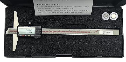 Depth Gauge Vernier Caliper,0-6"/150mm,0-8"/200mm,0-12"/300mm (Digital 0-200mm)