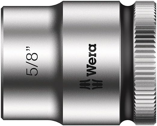 WERA 05004051001 8100 SB 11 Zyklop Imperial Metal Ratchet Set, 29 Piece, 3/8" Drive