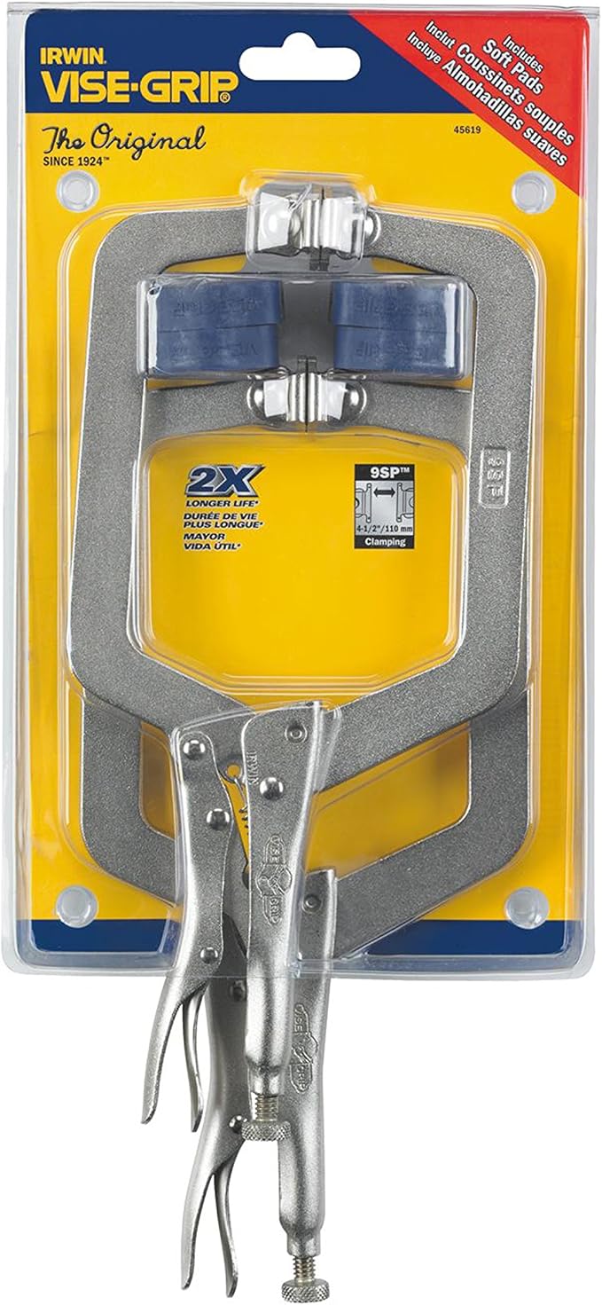 IRWIN VISE-GRIP C Clamp, Locking, 2-Piece (45619)