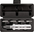 ARES 70606-1/2-Inch Manual Reversible Impact Driver - Flathead 5/16 & 3/8 and Phillips #2 & #3 Bits for Most Common Applications - Disengage Brake Caliper Screws, Rusted Fasteners or Frozen Bolts