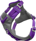 Kurgo Journey Air Dog Harness, Purple, Extra Large | Padded Chest, Ripstop Outer & Breathable Mesh, Back Assist Handle, Rust-Free Aluminum Hardware, Reflective Trim