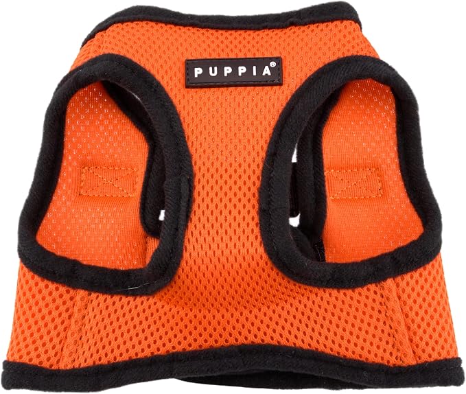 PUPPIA International Harness Soft B Vest, Large, Orange