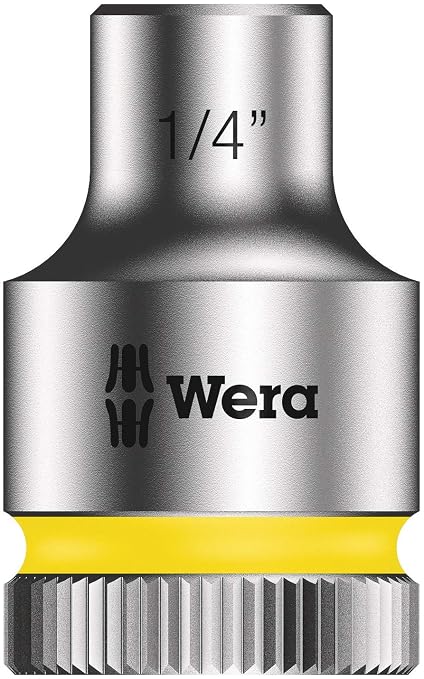 WERA 05004051001 8100 SB 11 Zyklop Imperial Metal Ratchet Set, 29 Piece, 3/8" Drive