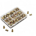 440-piece Rivet nut Tool Set, Metric Rivet nut Assortment (M3/M4/M5/M6/M8), Suitable for Decorative Applications; Ideal for use in Furniture, Automotive, Marine, and Industrial sectors