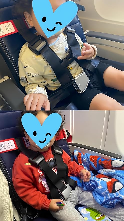 Child Airplane Safety Harness - The Safety Restraint System Will Protect Your Child from Danger. - Airplane Kid Travel Accessory for Aviation Use