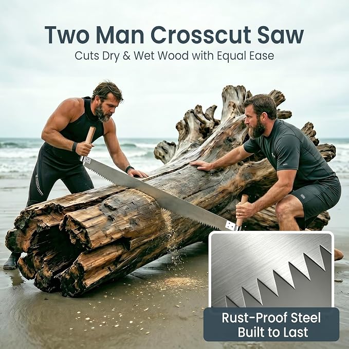 3.6' Two Man Crosscut Saw