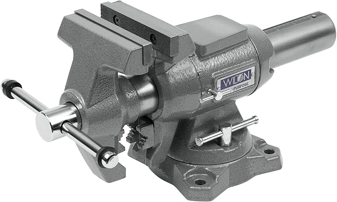 Wilton Multi-Purpose Bench Vise, 4-1/2" Width, 4-1/4" Max Jaw Opening, 2-1/4" Throat (Model 450P)
