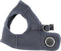 PUPPIA International Soft Vest Harness, Medium, Grey