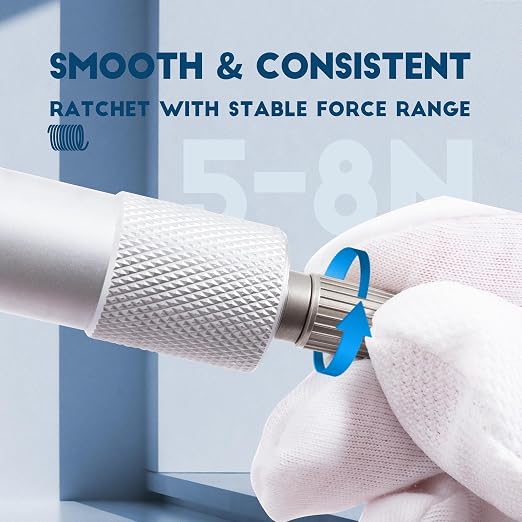 Dasqua Outside Micrometer, 3-4 inch Range, 0.0002" Accuracy Industrial Tools, Ratchet Stop, Carbide-Tipped, Stainless Steel Precision Machinist Tools