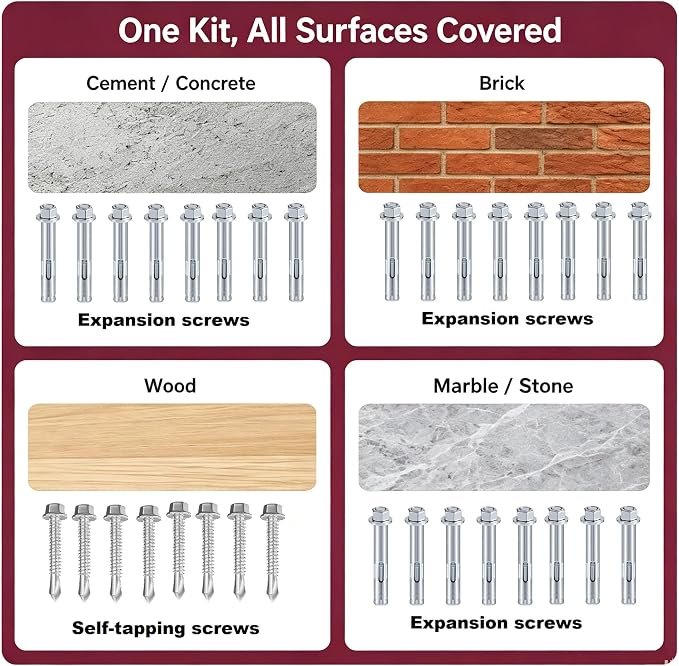 Hand Rails for Outdoor Steps，Stair Handrail & Indoor Stair Railing Kit，Railings for Outdoor Steps for Fence & Outdoor Steps (1, Black-with Balusters, 3 Step)