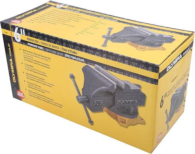 Olympia Tools Bench Vise 38-606, 6 Inches