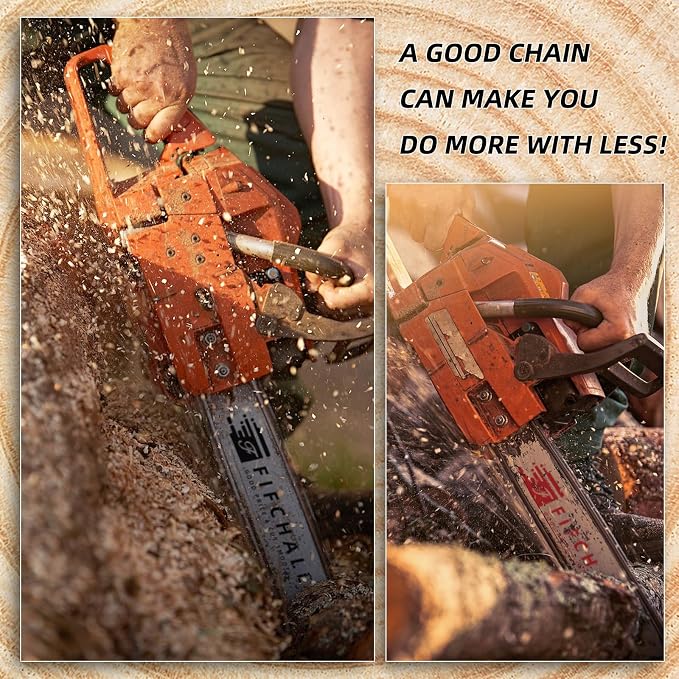 4 Packs 20 Inch Chainsaw Chain Fit Stihl .325" Pitch, 063" Gauge, 81 Drive Links 26RS-81, 26RM3-81 Fits Stihl (PRE 2023 .063" Gauge) MS291, MS290, MS271 Farm Boss, MS261, Oregon V81, L81