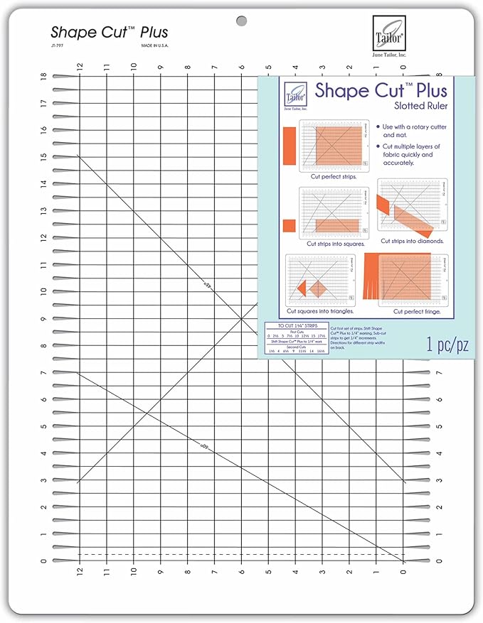 June Tailor Shape Cut Plus Ruler
