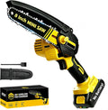 8 Inch Cordless Mini Chainsaw Compatible with Dewalt 20V Max Battery(Only Tool), BESTOOL Brushless High Power Portable Electric Chain Saw for Wood Cutting, Pruning, and Trimming (No Battery)