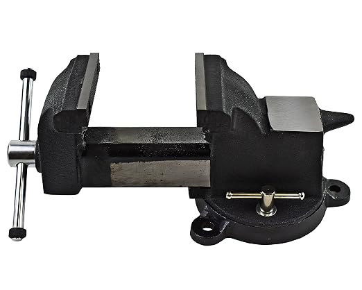Yost Vises 906-AS 6" Heavy Duty Steel Bench Vise, Black