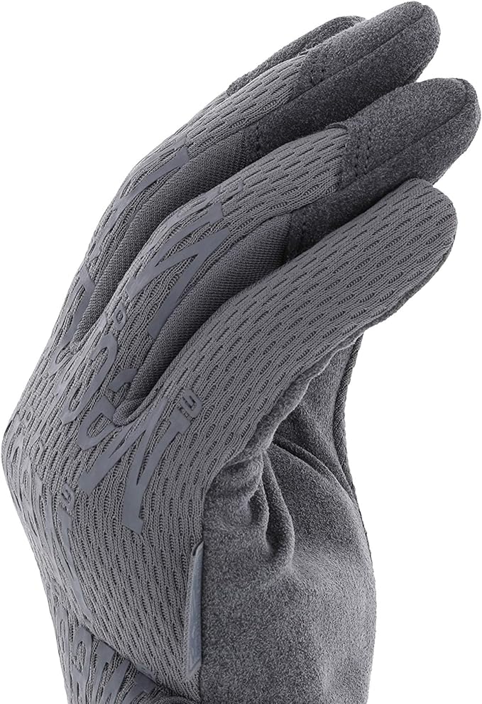 Mechanix Wear Original Tactical Glove - High Performance Anti-Slip Grip Safety Gloves - Impact Resistant & Touchscreen Capable - Small - Wolf Grey