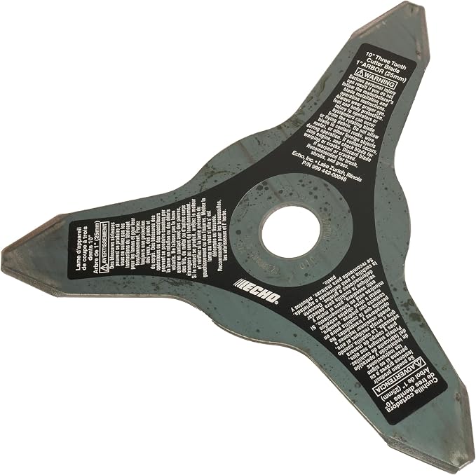 ECHO 10 in. 3 Cutter Metal Blade (25 mm)