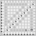 Creative Grids Quilt Ruler 12in x 12in Square – CGR12 – Made in USA, Non-Slip Grip Acrylic Quilting, Sewing, Crafting, Patchwork Ruler for Measuring & Cutting Fabric