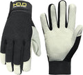 HANDLANDY Work Gloves for Men & Women, Utility Mechanic Working Gloves Touch Screen, Flexible Gardening Gloves for Yard