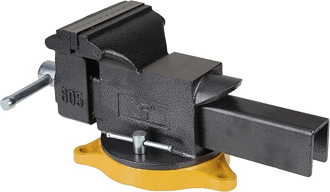 Olympia Tools Bench Vise 38-605, 5 Inches , Gray