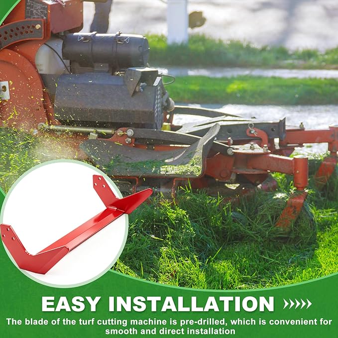 Threlaco 18" Sod Cutter Blade, Fits 18" Sod Cutter Replacement Compatible with Ryan # 4132717 4132717.7
