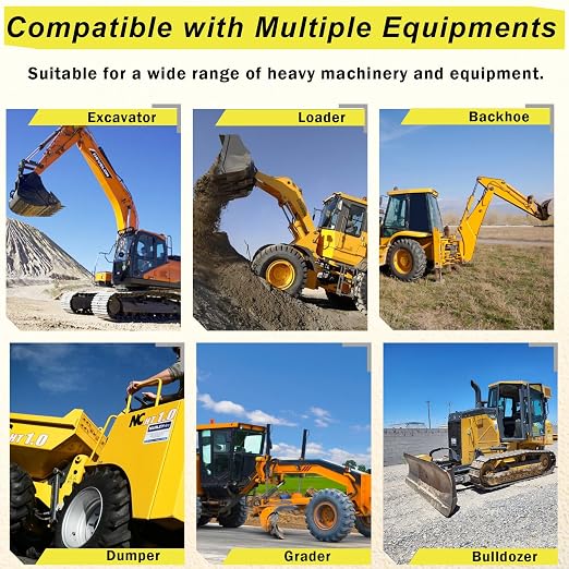 Heavy Construction Equipment Key Set, 56PCS Heavy Equipment Master Keys Set for CAT Catrepillar John Deere JCB Hyster Komatsu Kubota Takeuchi Yanmar Hitachi Excavator Skid Steer Loader Forklift Roller