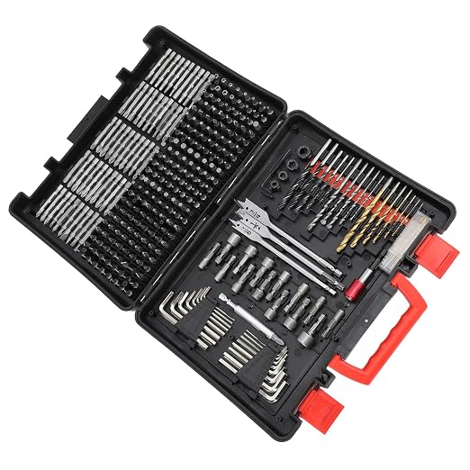 318-Piece Screwdriver Bit Set and Drill Bit Set, Multi Tool Kit for Home Repair and Maintenance