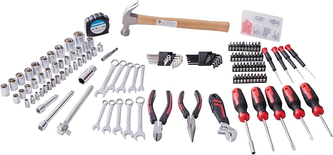 MECHMAX 245-Piece Mechanics Tool Set and Socket Wrench Kit