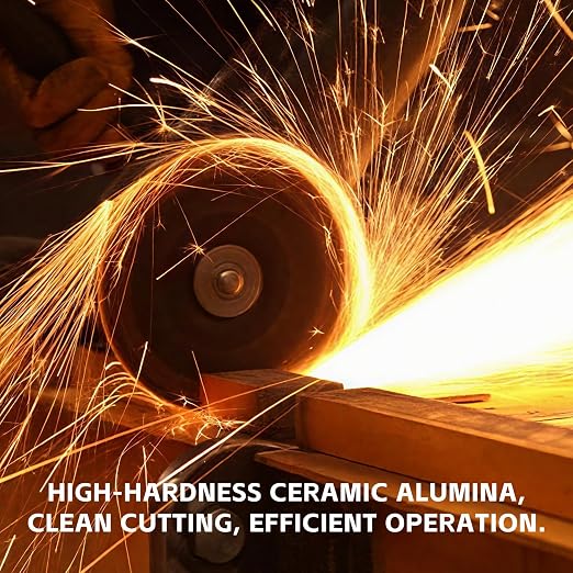6" Cut Off Wheels for Metal & Stainless Steel – Compatible with Angle Grinders, Ultra Sharp, Durable, No Burning, Burr-Free, 25+2 Pack