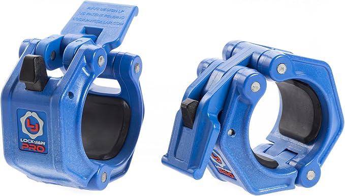 Lock-Jaw PRO 2 Barbell Collars/Clamps, 2"/50mm Olympic Bars