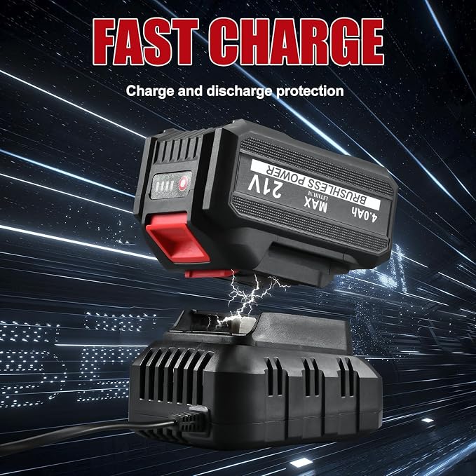 AOBEN 1500N.m Cordless Impact Wrench, 1/2" Heavy Duty Impact Gun, 3-Speed 2500RPM Power Torque for Truck & RV Lug Nuts, Rusted Bolts, 4.0Ah Battery & Fast Charger, 6 Sockets & Carry Case