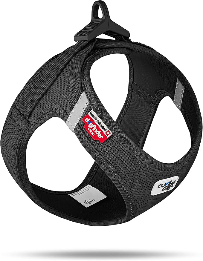 curli Vest Harness Clasp Air-Mesh Dog Harness (Safe Dog Accessories, no Pressure Points, Improved fit, Harness with curli Clasp Buckle)