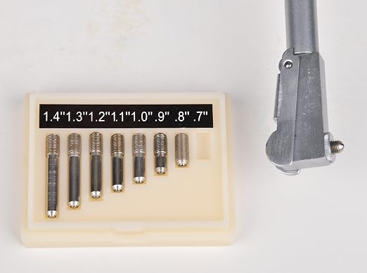 Fowler 52-646-100-0, Dial Bore Gage Set with 0.7-1.5" Measuring Range
