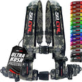 1pc 50 Cal Camo 4 Point Harness 2in Straps, Racing Harness Seat Belt | Ultra Kush padding, Push Button quick release hardware. Universal Fit for UTV, RZR, race car.