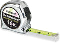 Komelon 416HV High-Visibility Professional Tape Measure, 16-Feet by 3/4-Inch, Chrome