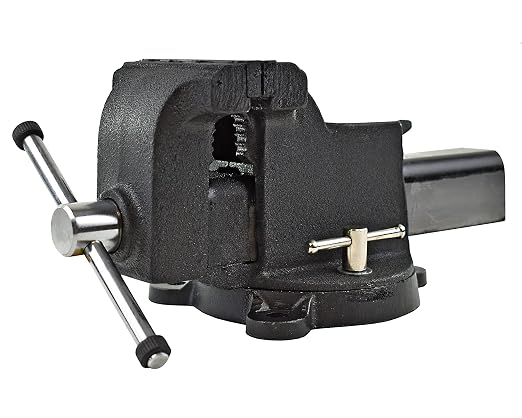 Yost Vises 906-AS 6" Heavy Duty Steel Bench Vise, Black